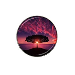 Flight Landscape Nature Sky Hat Clip Ball Marker (10 Pack) by Sudhe