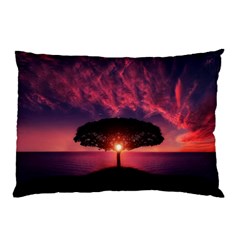 Flight Landscape Nature Sky Pillow Case by Sudhe