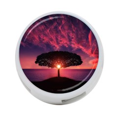 Flight Landscape Nature Sky 4-port Usb Hub (two Sides) by Sudhe