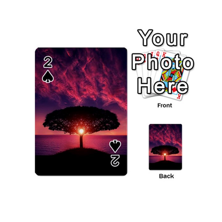 Flight Landscape Nature Sky Playing Cards 54 (Mini)