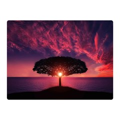 Flight Landscape Nature Sky Double Sided Flano Blanket (mini)  by Sudhe