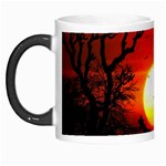 Animals Birds Dawn Giraffe Morph Mugs Left