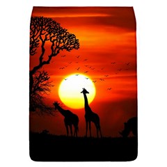 Animals Birds Dawn Giraffe Removable Flap Cover (s) by Sudhe