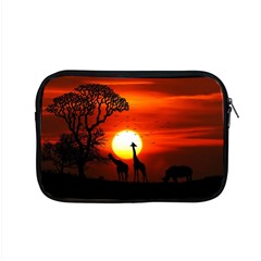 Animals Birds Dawn Giraffe Apple Macbook Pro 15  Zipper Case by Sudhe