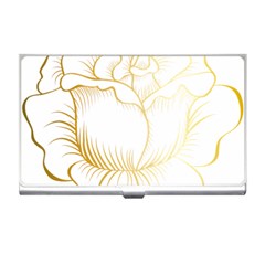 Golden Rose Stakes Business Card Holder by Sudhe