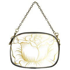 Golden Rose Stakes Chain Purse (one Side) by Sudhe