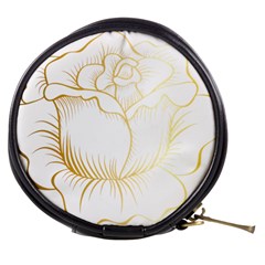 Golden Rose Stakes Mini Makeup Bag by Sudhe