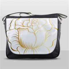 Golden Rose Stakes Messenger Bag by Sudhe