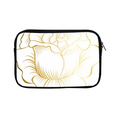 Golden Rose Stakes Apple Ipad Mini Zipper Cases by Sudhe