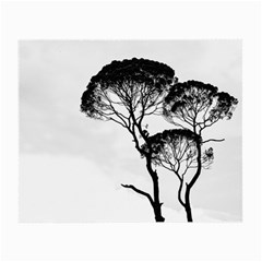 Silhouette Photo Of Trees Small Glasses Cloth by Sudhe