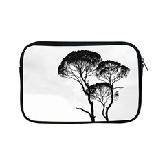 Silhouette Photo Of Trees Apple Ipad Mini Zipper Cases by Sudhe