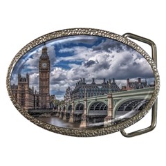 Architecture Big Ben Bridge Buildings Belt Buckles by Sudhe