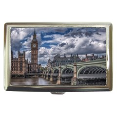 Architecture Big Ben Bridge Buildings Cigarette Money Case by Sudhe