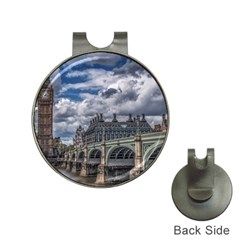 Architecture Big Ben Bridge Buildings Hat Clips With Golf Markers by Sudhe