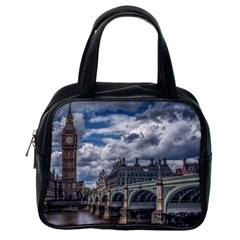 Architecture Big Ben Bridge Buildings Classic Handbag (one Side) by Sudhe