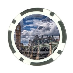 Architecture Big Ben Bridge Buildings Poker Chip Card Guard (10 Pack) by Sudhe