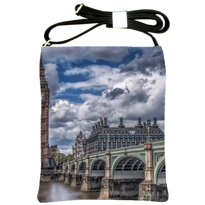 Architecture Big Ben Bridge Buildings Shoulder Sling Bag