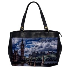 Architecture Big Ben Bridge Buildings Oversize Office Handbag by Sudhe