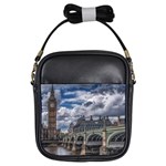 Architecture Big Ben Bridge Buildings Girls Sling Bag Front