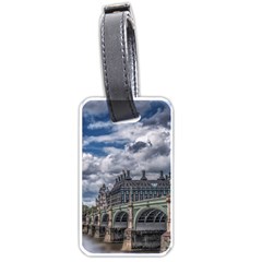 Architecture Big Ben Bridge Buildings Luggage Tags (one Side)  by Sudhe