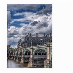 Architecture Big Ben Bridge Buildings Large Garden Flag (two Sides) by Sudhe