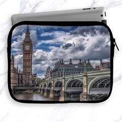 Architecture Big Ben Bridge Buildings Apple Ipad 2/3/4 Zipper Cases by Sudhe