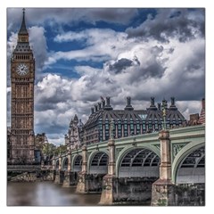 Architecture Big Ben Bridge Buildings Large Satin Scarf (square) by Sudhe