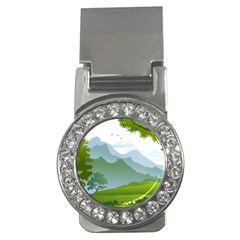 Forest Landscape Photography Illustration Money Clips (cz)  by Sudhe