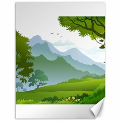 Forest Landscape Photography Illustration Canvas 12  X 16  by Sudhe