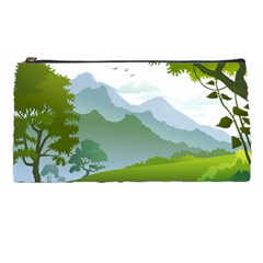 Forest Landscape Photography Illustration Pencil Cases by Sudhe