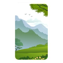 Forest Landscape Photography Illustration Memory Card Reader (rectangular) by Sudhe