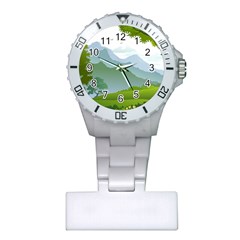 Forest Landscape Photography Illustration Plastic Nurses Watch by Sudhe