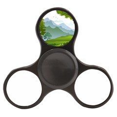 Forest Landscape Photography Illustration Finger Spinner