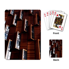 Abstract Architecture Building Business Playing Cards Single Design by Sudhe