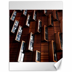 Abstract Architecture Building Business Canvas 12  X 16  by Sudhe