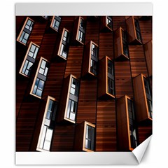 Abstract Architecture Building Business Canvas 20  X 24  by Sudhe