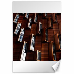 Abstract Architecture Building Business Canvas 20  X 30  by Sudhe