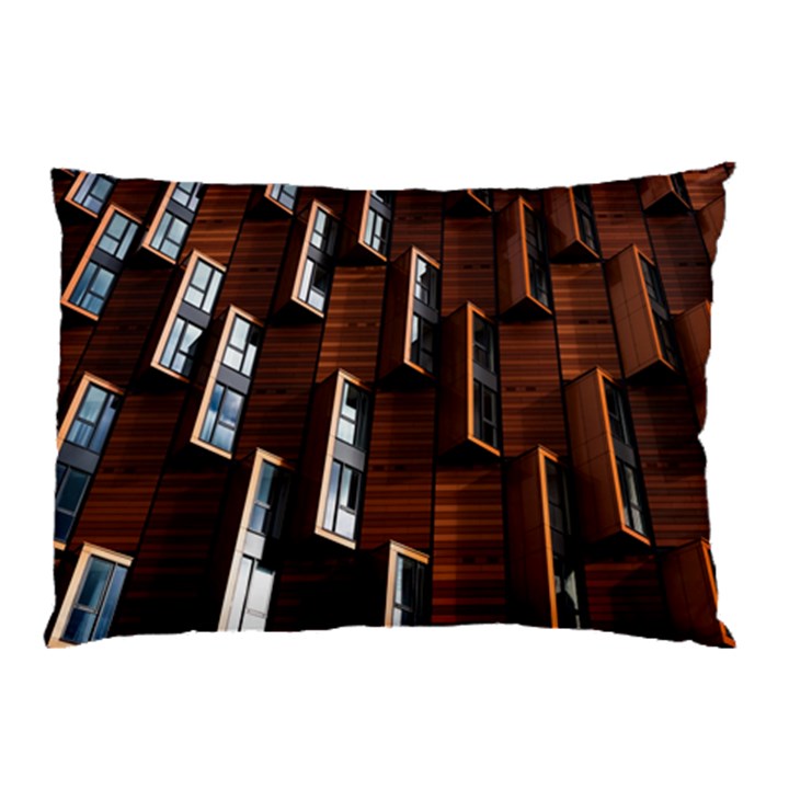 Abstract Architecture Building Business Pillow Case (Two Sides)