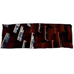 Abstract Architecture Building Business Body Pillow Case (dakimakura) by Sudhe