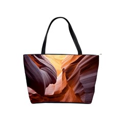 Light Landscape Nature Red Classic Shoulder Handbag by Sudhe