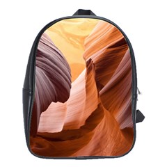 Light Landscape Nature Red School Bag (large) by Sudhe