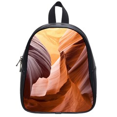 Light Landscape Nature Red School Bag (small) by Sudhe