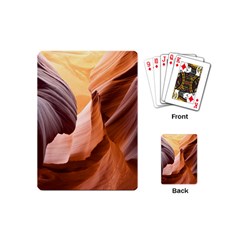 Light Landscape Nature Red Playing Cards (mini)