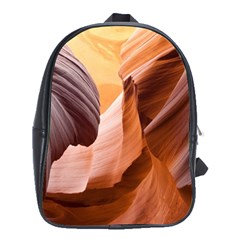 Light Landscape Nature Red School Bag (xl) by Sudhe