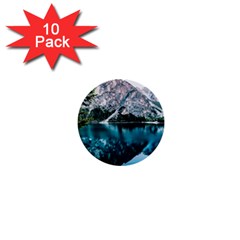 Daylight Forest Glossy Lake 1  Mini Buttons (10 Pack)  by Sudhe