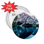 Daylight Forest Glossy Lake 2.25  Buttons (100 pack)  Front