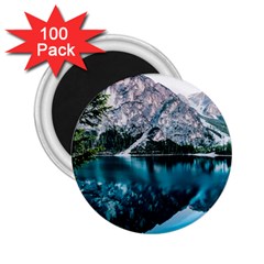 Daylight Forest Glossy Lake 2 25  Magnets (100 Pack)  by Sudhe