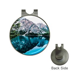 Daylight Forest Glossy Lake Hat Clips With Golf Markers by Sudhe