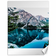 Daylight Forest Glossy Lake Canvas 36  X 48  by Sudhe