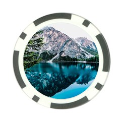 Daylight Forest Glossy Lake Poker Chip Card Guard (10 Pack) by Sudhe